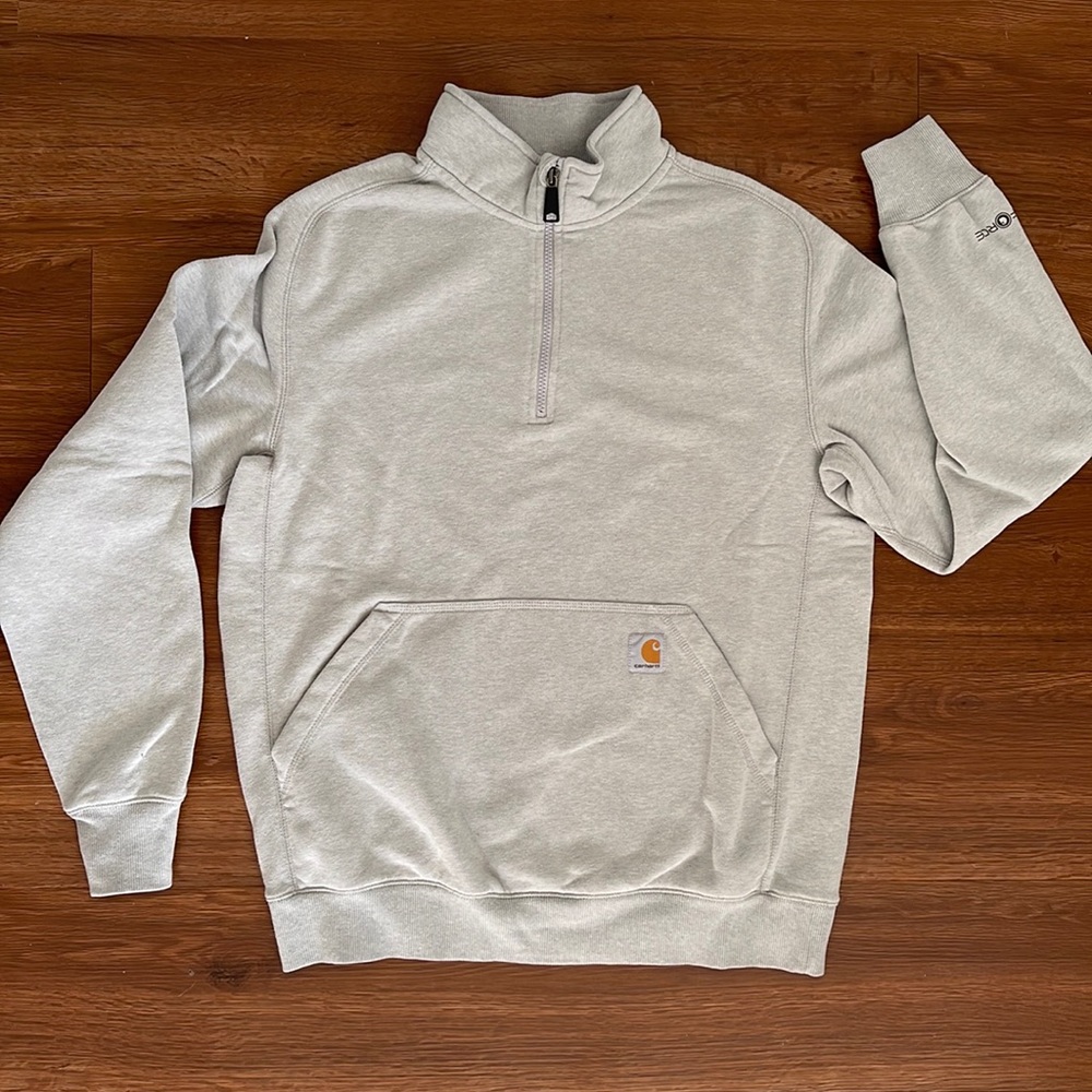 Carhartt sweater light gray men